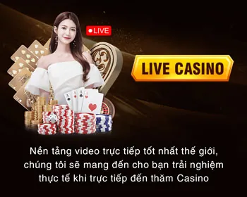 Trải nghiệm sòng bạc trực tiếp với người chia bài thật tại eee88